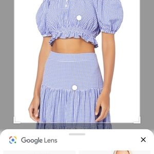 Caroline Constas Bardot top